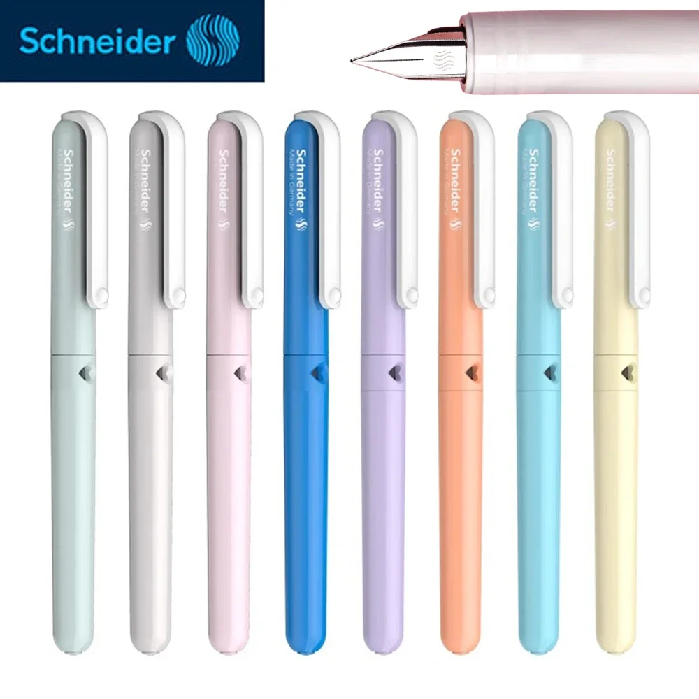 New German Schneider Fountain Pen BK410 for Students with Ink Pen EF Fine Tip Smooth Writing School Office Supplies Stationery