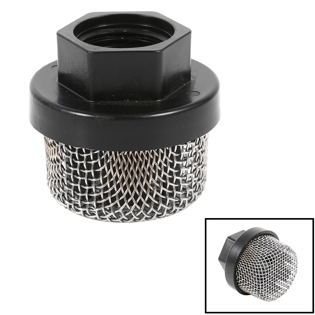 InletFilter Strainer Suction Hose Filter Metal Mesh Filter Suction Pipe Parts Fit For 390 395 4.5 X 4cm Air Compressor Accessory