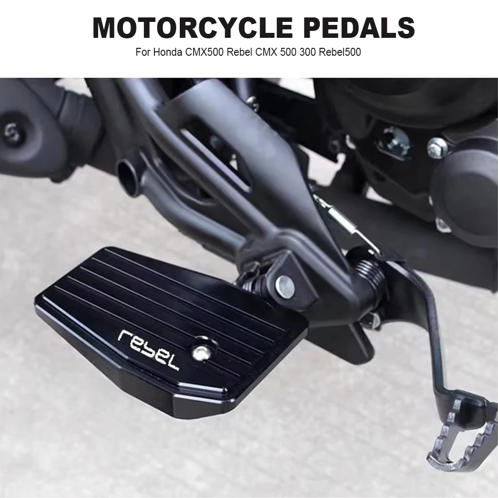 

Для Honda CMX500 Rebel CMX 500 300 Rebel 500 2017-2023 подставка для ног, широкие подножки, педали, подножки Rebel 500 300