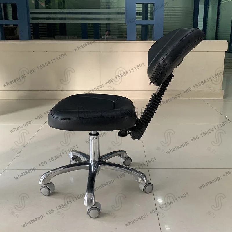 Factory Direct Sales Ergonomic Chair Sedentary Rotary Lifting Aluminum Alloy Foot PU Chair