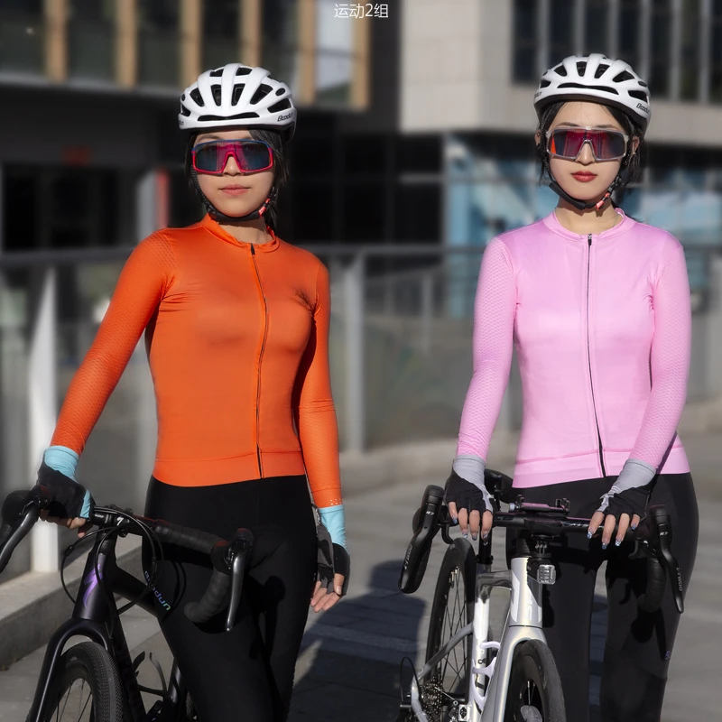 Outdoor sports cycling clothes, bicycle long sleeves, quick-drying, high elastic, comfortable, quick-drying and breathable