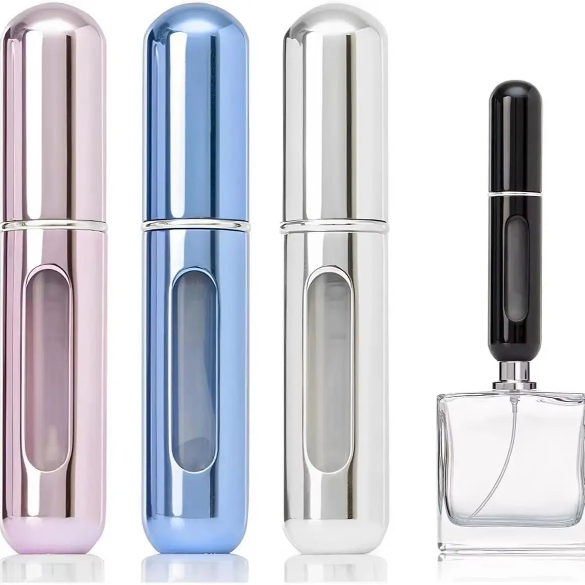 5ml Perfume Spray Bottle 3/6pcs Travel Subpackage Bottle Toner Bottle Cosmetics Bottle Sample Carrying