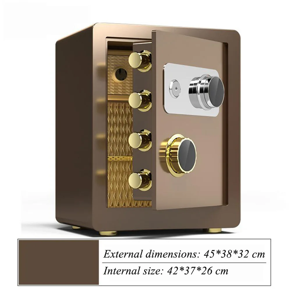 Cassetta di sicurezza banca di sicurezza in acciaio Home Office cassetta di sicurezza deposito cassaforte cassaforte cassaforte cassaforte serratura meccanica a codice