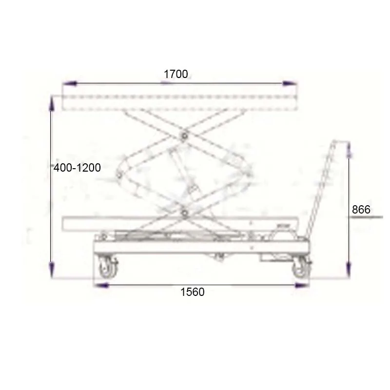 EV Battery Lift Table For Electric Car Electric Mobile Cheap Car Lifts