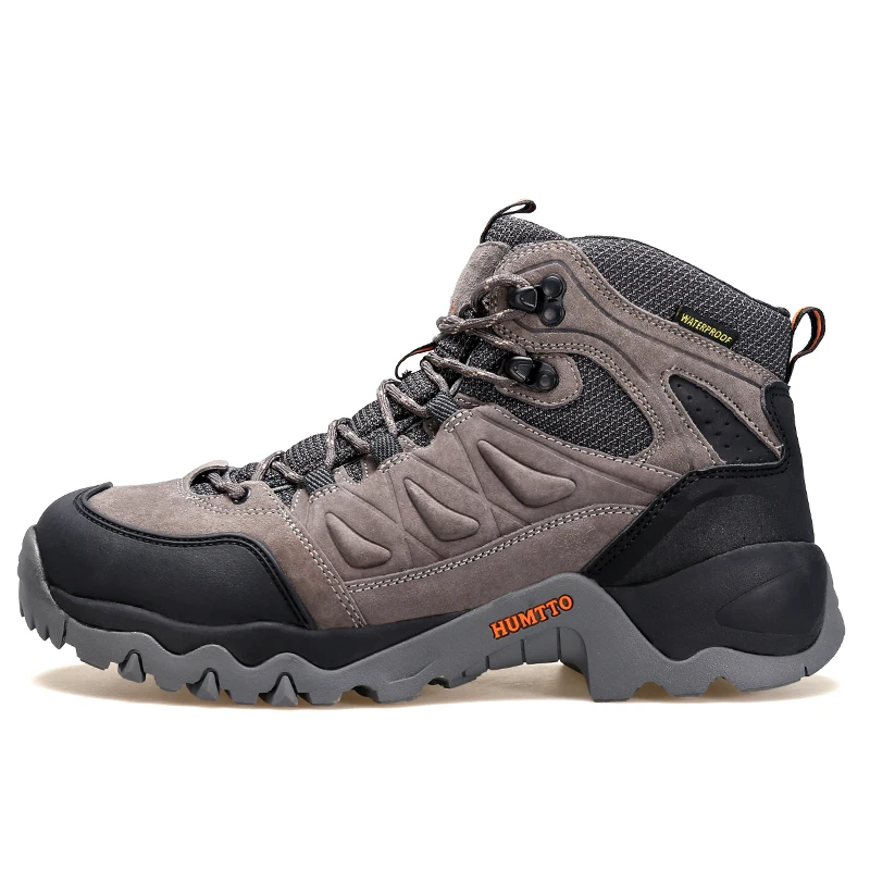 HUMTTO Hiking Shoes for Men Winter Waterproof Sports Climbing Trekking Boots Mens Luxury Designer Outdoor Safety Sneakers Male
