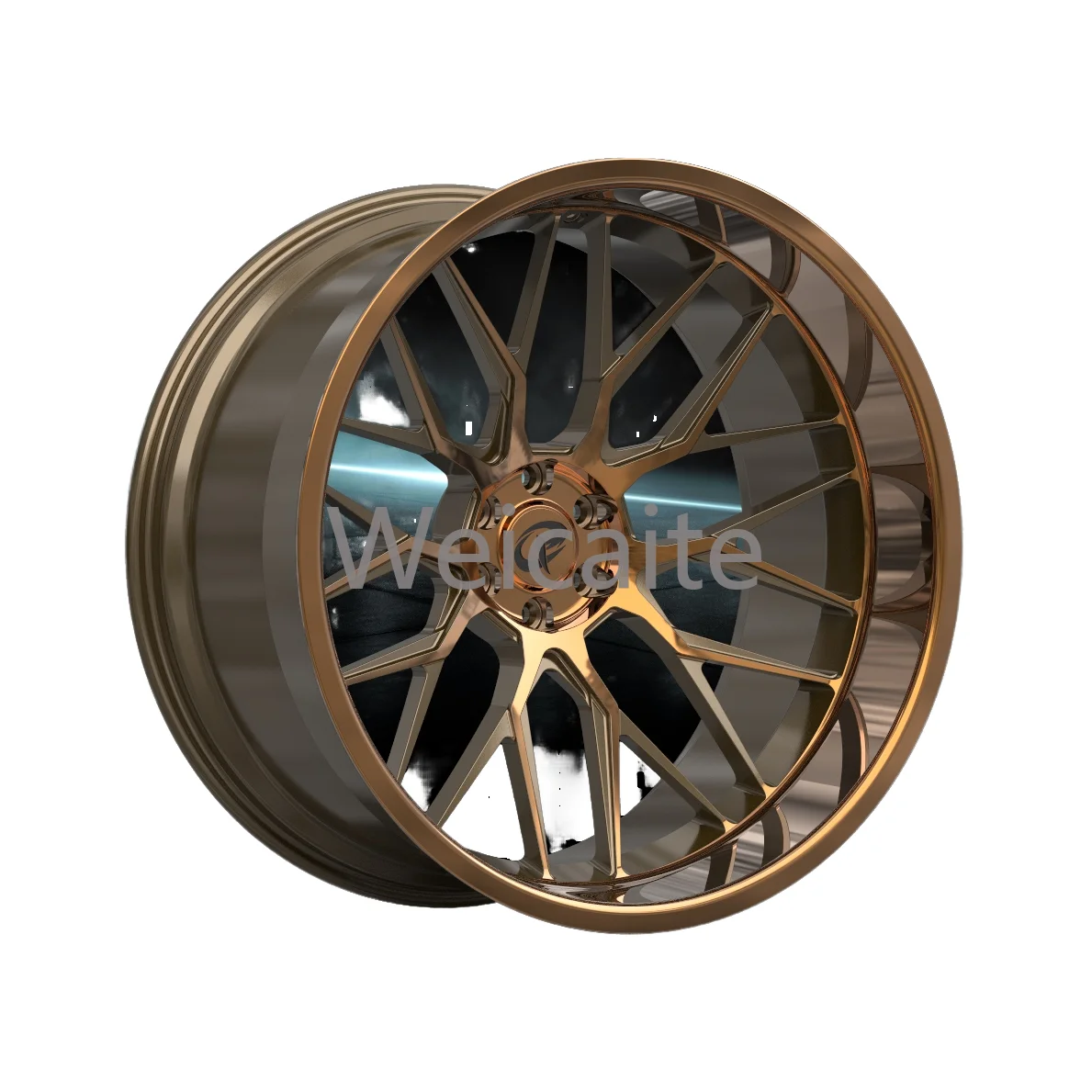

OEM Custom Gold 20-26 Inch 87.1mm Off Road and Pickup Forged Wheel Rim Food Wheel F150 250 350