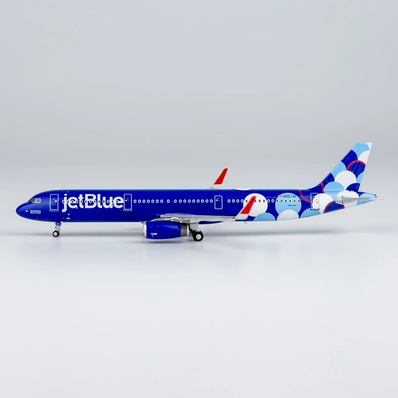 13107 Alloy Collectible Plane Gift NG Model 1:400 JetBlue Airways Airbus A321-200 Diecast Aircraft Jet Model N957JB