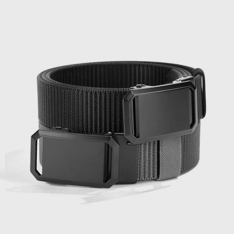 Men's Automatic Buckle Belt Casual Big Size Korean Fashion Hongik University Streetwear Daily Wear Belt