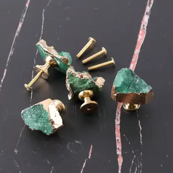 Evropské masivní mosazné kulaté úchytky na nábytek z masivní mosazi, zlaté kuchyňské úchyty do šatní skříně, koupelnové zásuvky, úchytky na dveře skříně, úchytky na boty, mosazné úchytky 10 nejlepší prodej zlaté úchytky skříněk - №10