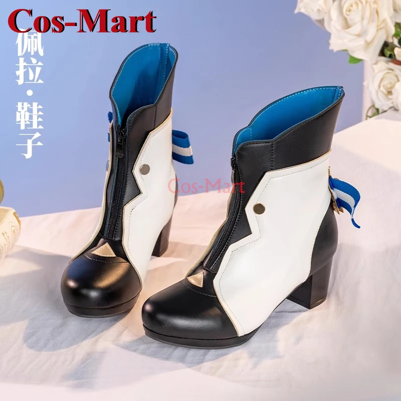 Cos-Mart Game Honkai: Star Rail Tingyun/Jingliu/Pelageya Sergeyevna Shoes Cosplay Universal High-Heeled Ankle Boots Accessories