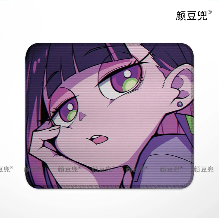 Imagem -06 - Zutto Mayonaka Delinoni Anime Gaming Mousepad Teclado da Empresa Mouse Mats Tapete Tapete de Mesa do Computador Tamanho Pequeno Ztmy