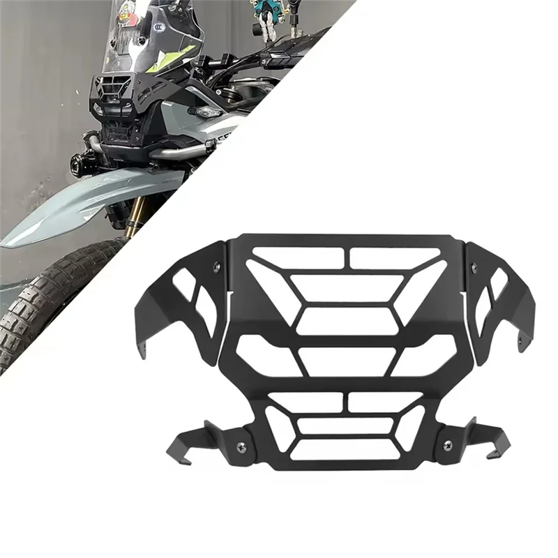 

Top!-Headlight Guard Protection Headlamp Grille Net Protector For CFMOTO 450MT MT450 2024 2025 Motorcycle