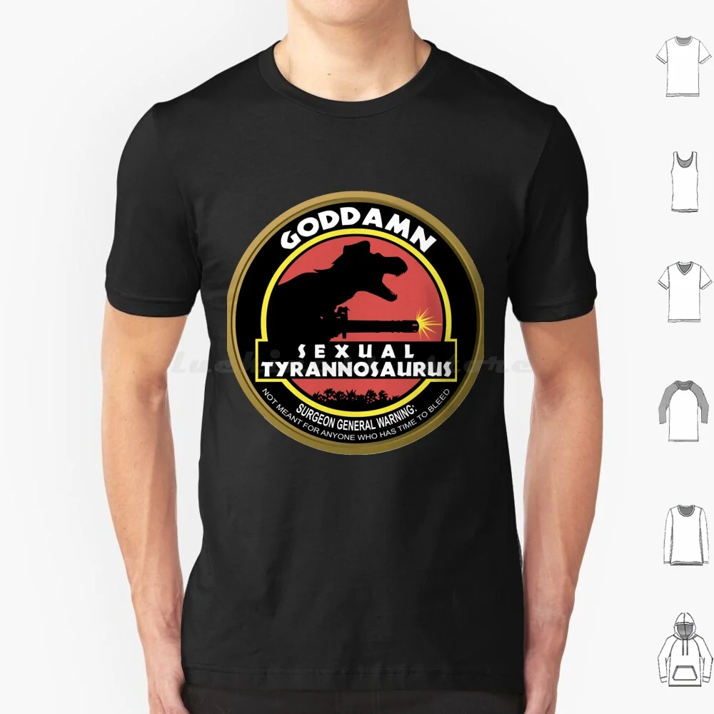 

Сексуальная футболка с тираннозавром, большой размер, 100% хлопок, сексуальный тираннозавр
