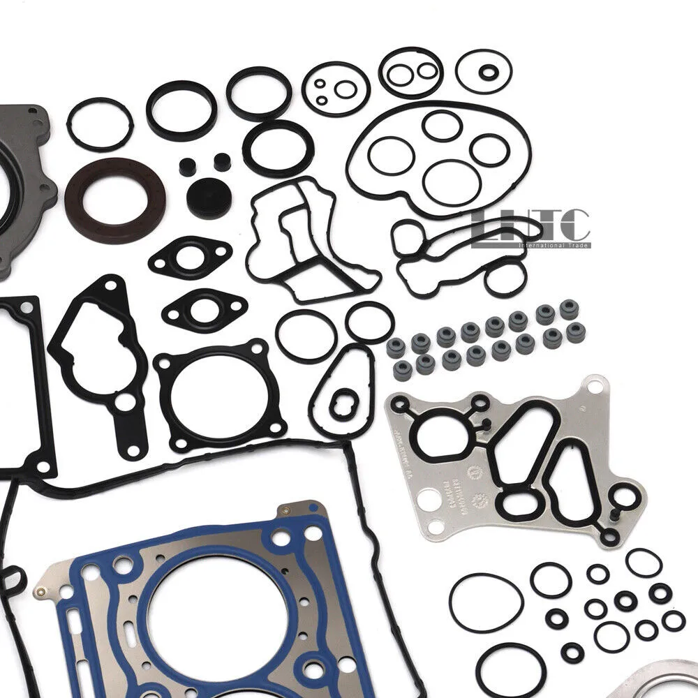 Overhaul Gasket Seals Kit Fit for Mercedes-Benz W203 W204 W211 M271 1.8 Kompressor 2710160520 2710140004 2710140104 2711840280