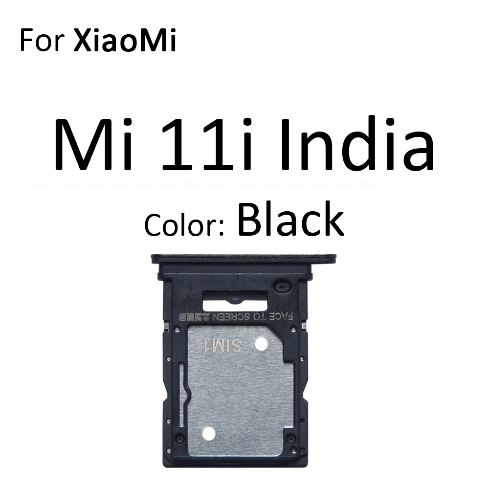 Sim Card Micro SD Card Tray Socket Holder Slot Container Connector Adapter Reader Parts For XiaoMi Mi 11i 11 Lite 5G NE