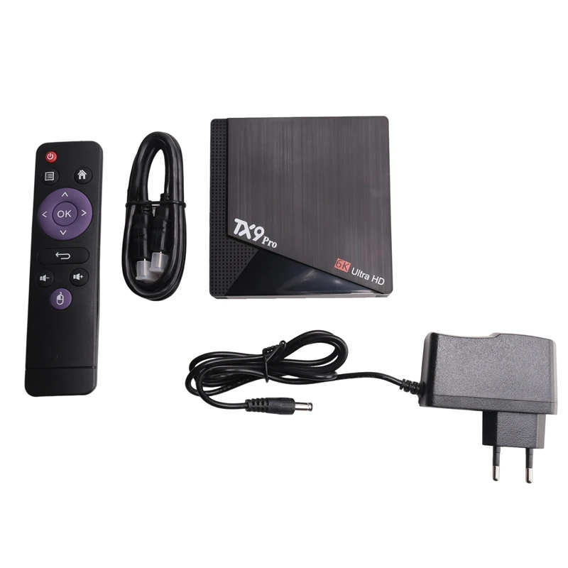 TX9 Pro Android 10.0 Set Top Box 6K HD Dual Brand 2.4G 5.8G Wifi Media Player Aiiwinner H313 Smart TV Box