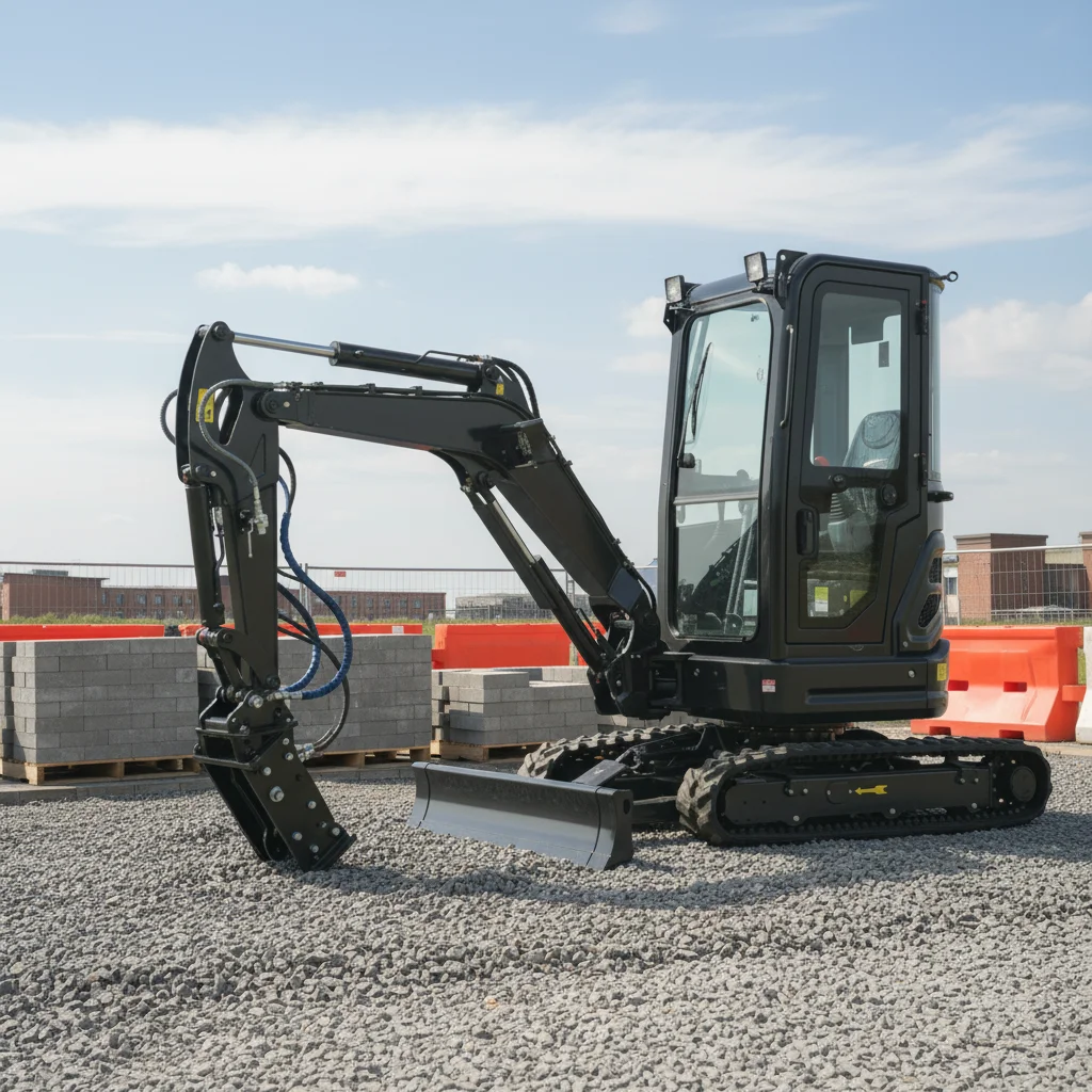 Customized Small 1 Ton Hydraulic Mini Crawler Excavator Kubota Used Digger Landscaping