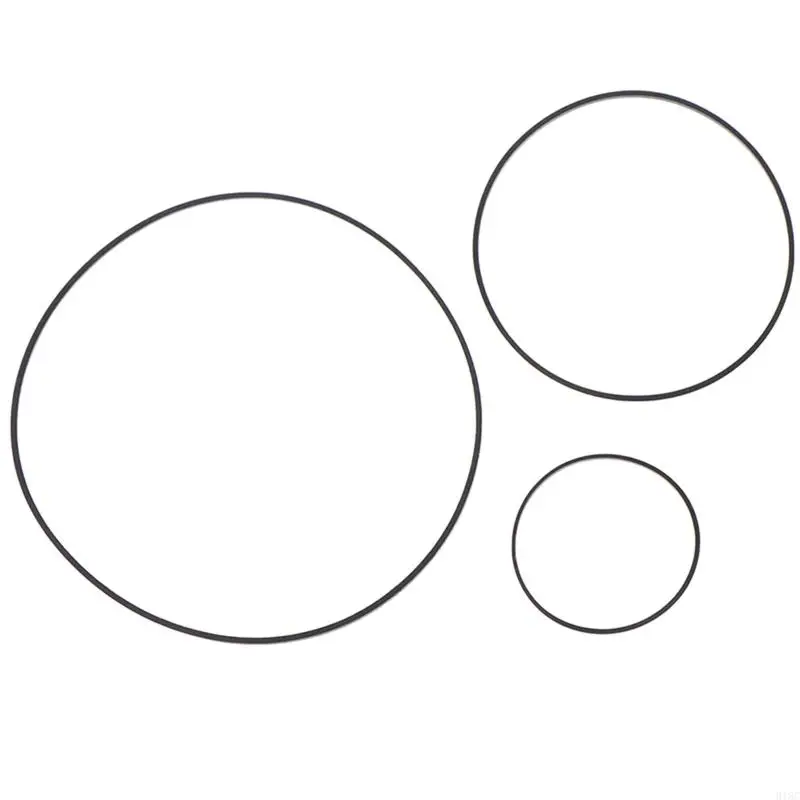 918C смешанный 40-130 мм/1 мм 45-130 мм квадратный черный резиновый ремень Walkman ленточный приводной ремень