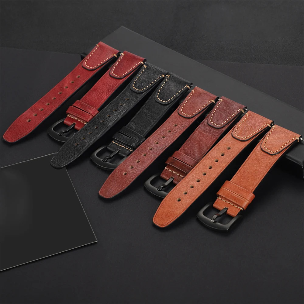 22mm Watch Band for Samsung Galaxy Watch 46mm Gear S3 Frontier/Classic Leather strap for Huawei watch gt strap Sports bracelet