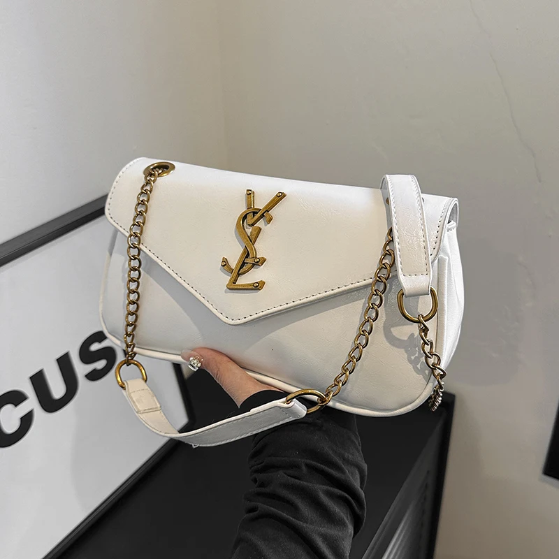 

Famous Designer Leather Handbag Shoulder Bag Crossbody For Women By Luxury Brand Classic Elegant