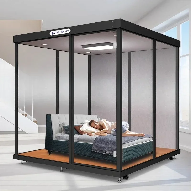 

Soundproof sleeping cabin Soundproof room Mobile sleeping compartment Piano cabin Singing household sou