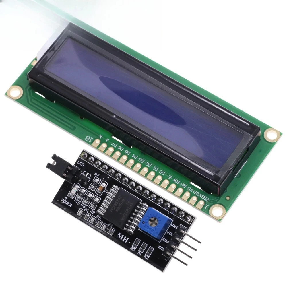 1602AHD44780 For Arduino Character LCD /w IIC/I2C Serial Interface Adapter Module