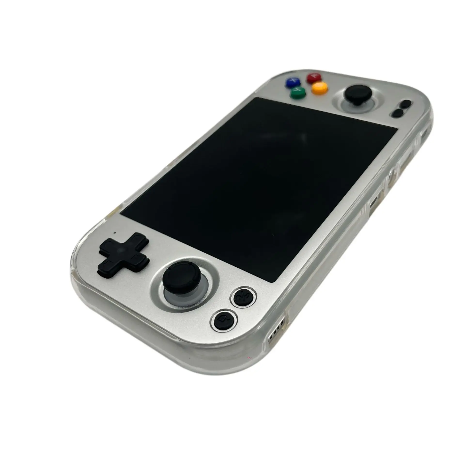 Cover trasparente anti-caduta in TPU per console di gioco Anbernic RG477M, custodia protettiva anti-caduta con raffreddamento