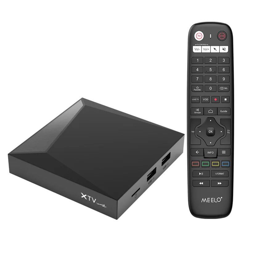 XTV AIR Meelo + Android 11.0 Smartest tv box HD2.1 BT Amlogic S905W2 HDR + Ethernet 100M AV1 H.265 4K UHD Media Player