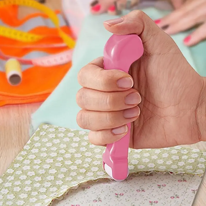 Hand Roller Fabric Pressing Roller Home DIY Sewing Accessories Seam Ripper Easy-Grip Handle Embroidery Tools For Wallpaper Ink &