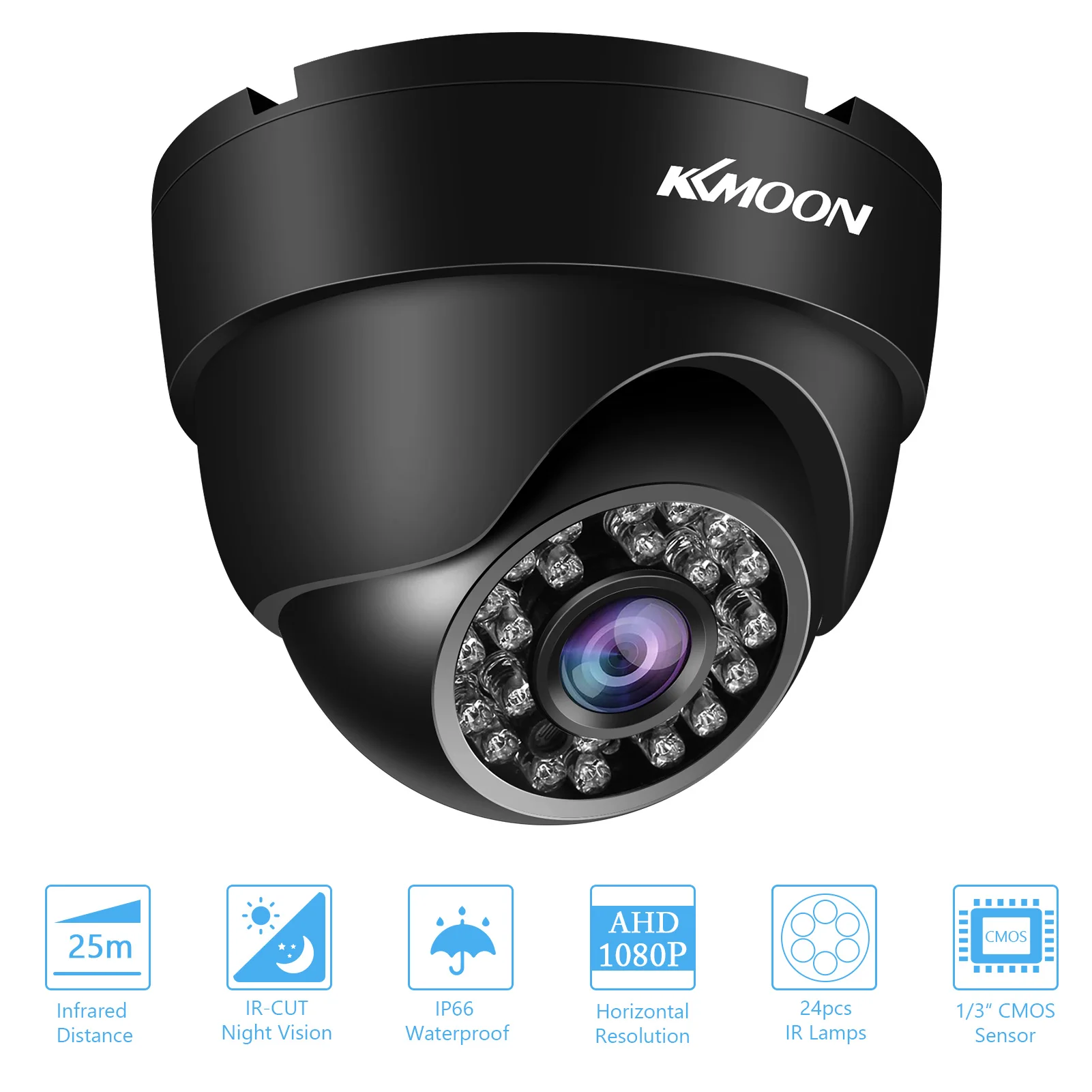 Kamera bezpieczeństwa 1080P Full HD 2MP kamera monitorująca AHD zewnętrzny system Pal noktowizor na podczerwień wykrywanie ruchu
