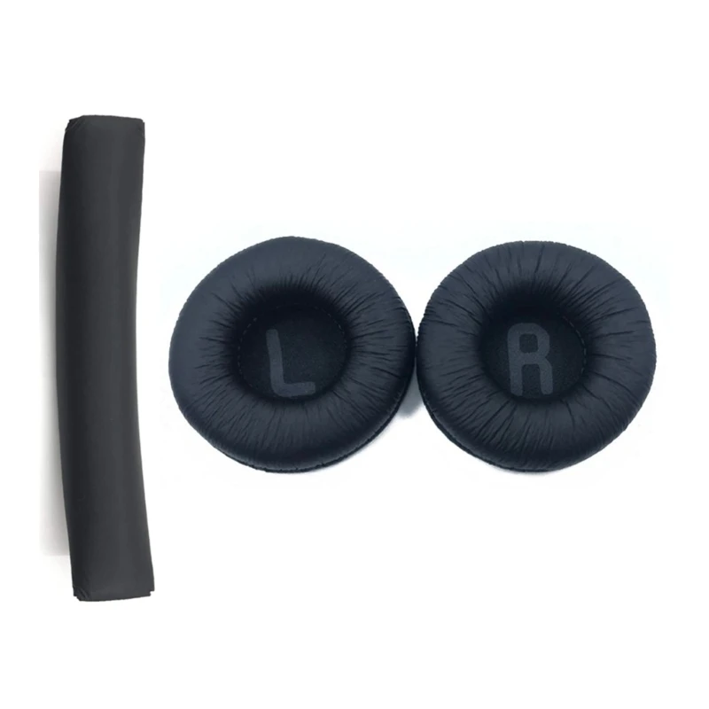 ヘッドセットイヤーパッドカバー Tune600 T500BT イヤホンイヤーマフ交換古いイヤーパッド快適な着用感 448F