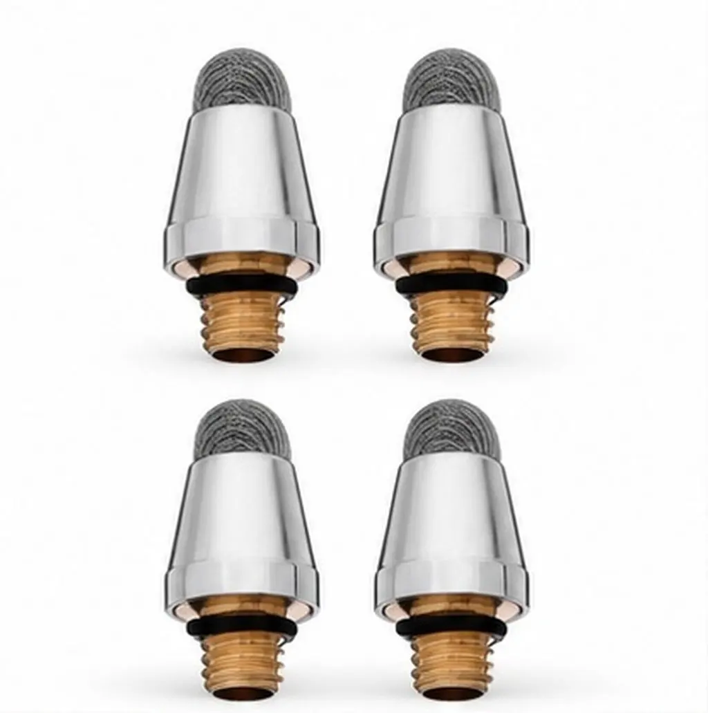 4Pcs Capacitive Stylus Pen Tips M5 Threaded Design Smooth Responsive Touch Experience for Artists Students Professionals Stylus