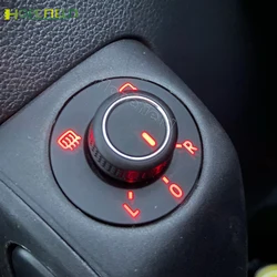 Adjust Knob Rear View Mirror Control Switch 6RD959565D Foldind and Heating Button For Volkswagen Polo 6R 2011-2016 accessories
