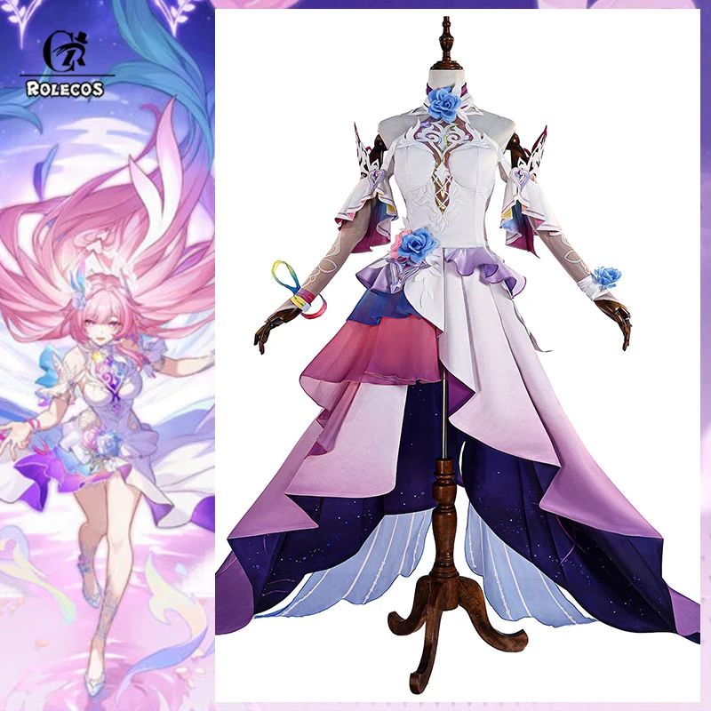 ROLECOS jeu Honkai Star Rail Cyrene Cosplay Costume ondulations de passé Reverie Cyrene femmes robe Halloween Costume de fête