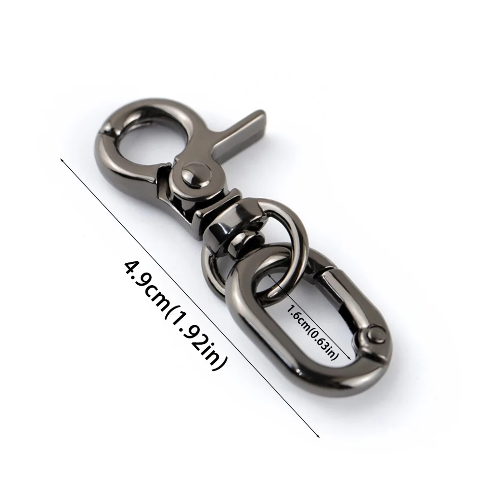 2pcs Double Opening Keychain Clip Set