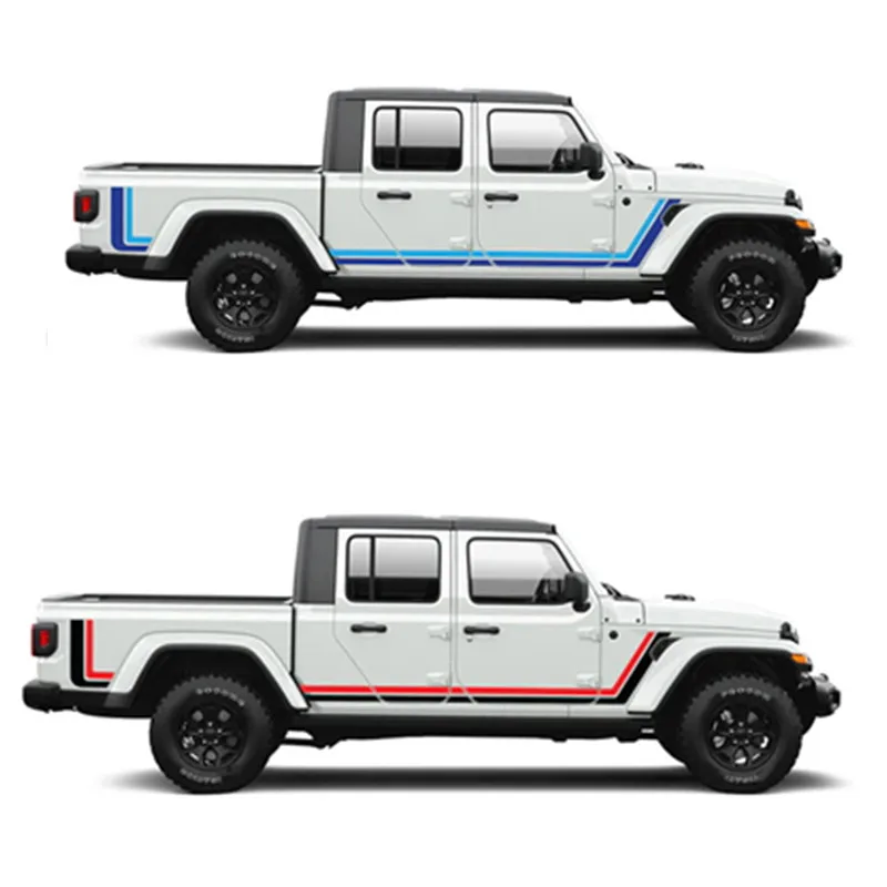 

Car Stickers body appearance sporty fashionable professional Vinyl decal FOR Jeep Gladiator JT