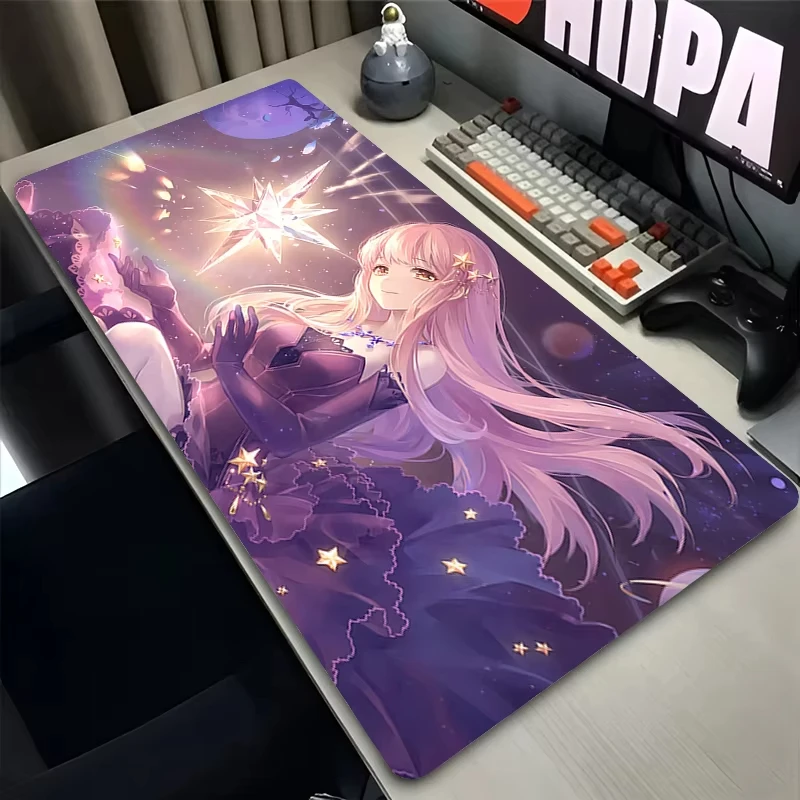 Mouse Pad PC Non Slip Rubber HD Mousepad Infinity Nikki Laptop Gamer Cabinet Keyboard Pad Office Computer Gaming Desk Mouse Mat