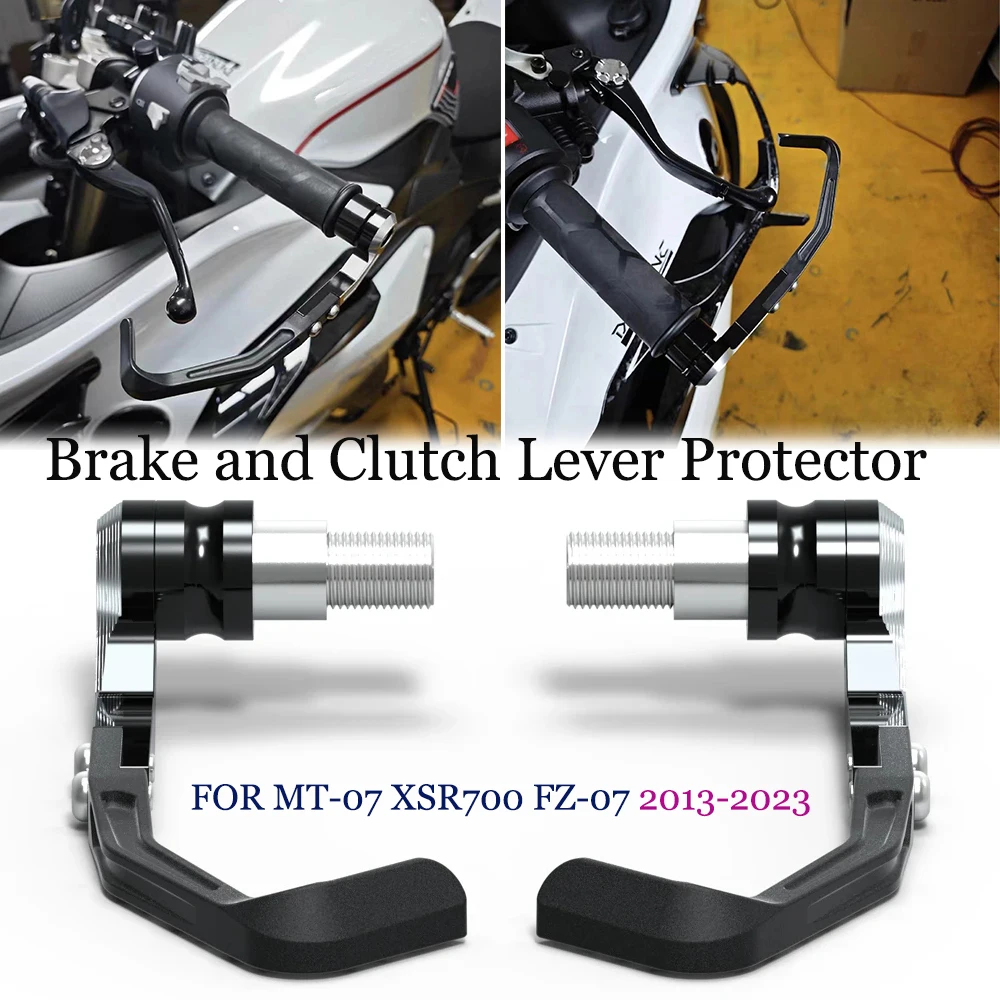 

For Yamaha MT-07 MT07 / FZ-07 / XSR700 2013-2023 Motorcycle Accessories Brake and Clutch Lever Protector Kit