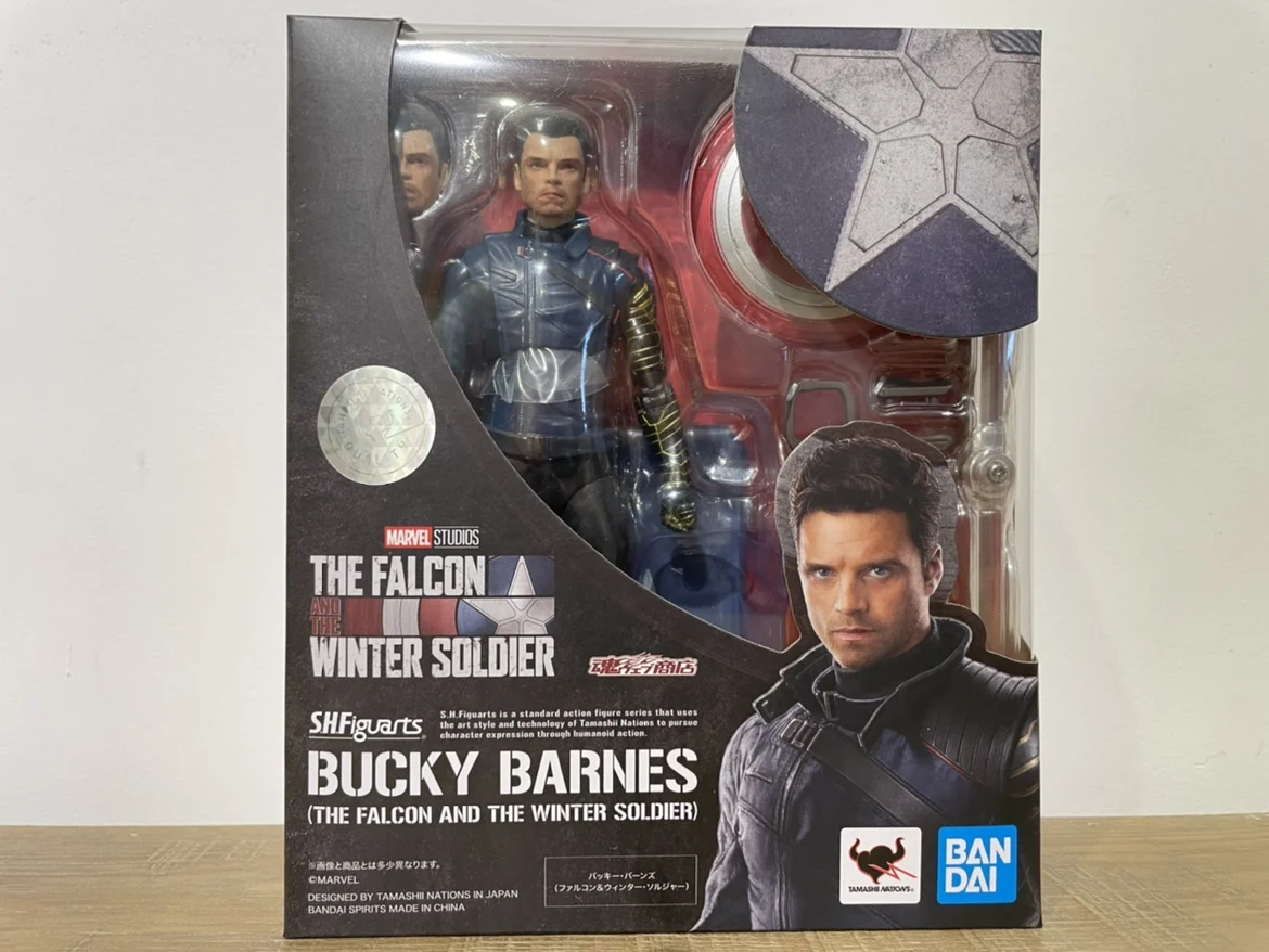 Bandai SHF Bucky Barnes Falcon and Winter Soldier Marvel Avengers in stock