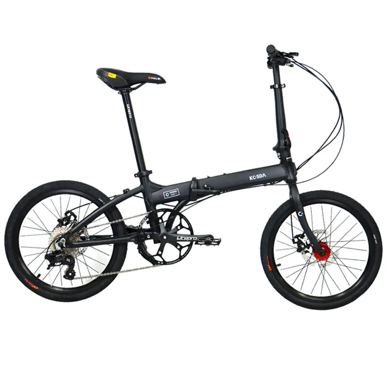 Aluminum alloy wheel set folding bicycle cross foot front fork modified children's bicycle upgrade accessories