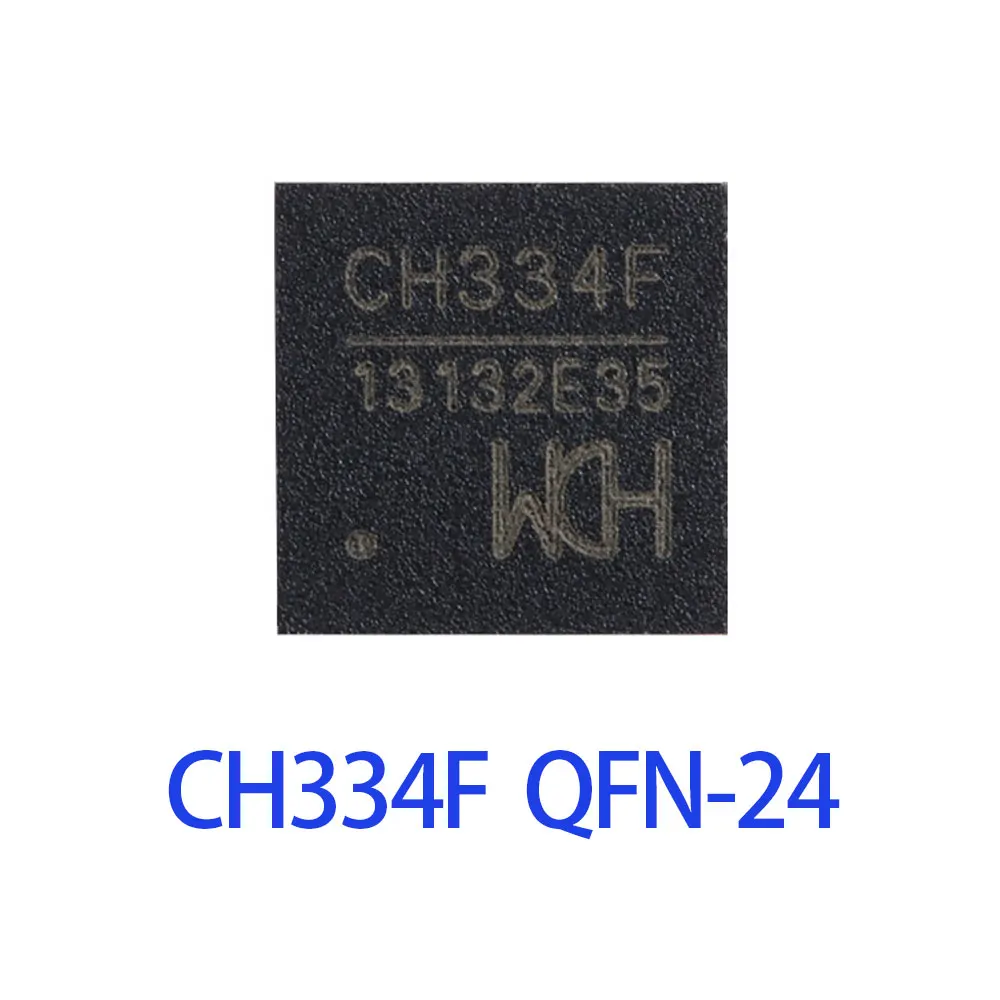 10PCS CH334F CH334 QFN24 QFN-24 IC Chip