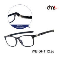 DML Folding Portable Ultra-lightweight Elderly Fashion Men and Women Presbyopes  Anti-blue Light Magnetic Neck Telescopic