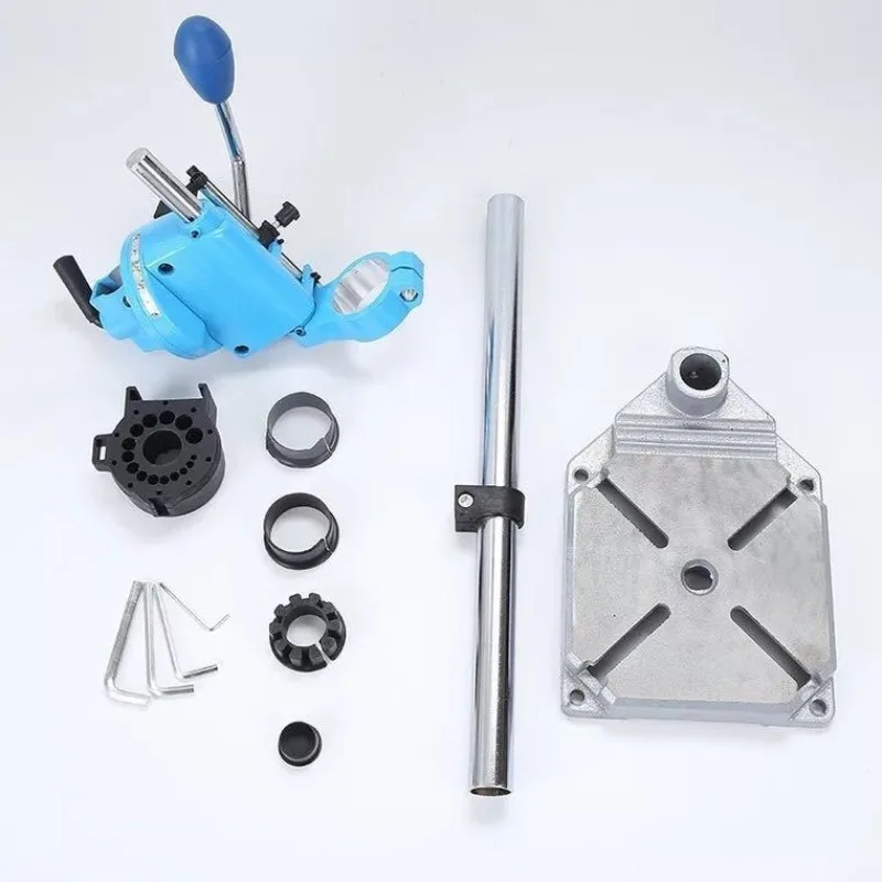 High Quality  Rotary Tool Workstation Drill   Stand Aluminium  Electric Drill Stand  for Tools