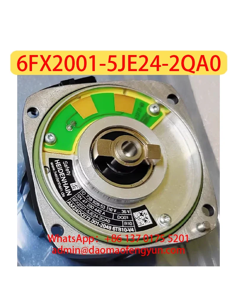 

6FX2001-5JE24-2QA0 Used ID 738 928-35，Encoder，Test Normal，Free Write Match Motor Data，6FX2001 5JE24 2QA0，Fast shipping