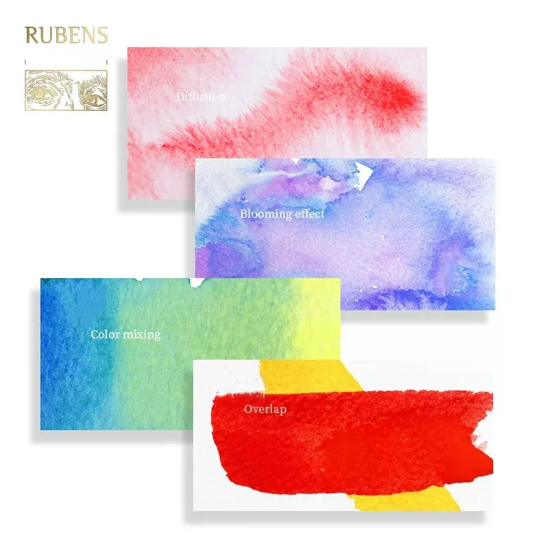 Paul Rubens High Absorption 100% Cotton Watercolor Paper 300g Professional Water Color Paper Acid free for Painting Art - Image 5