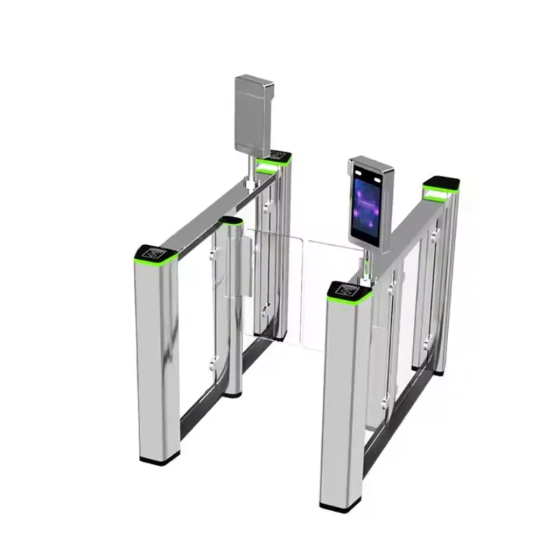 Office building Secure access with facial recognition Speed revolving door Pedestrian revolving door entrance