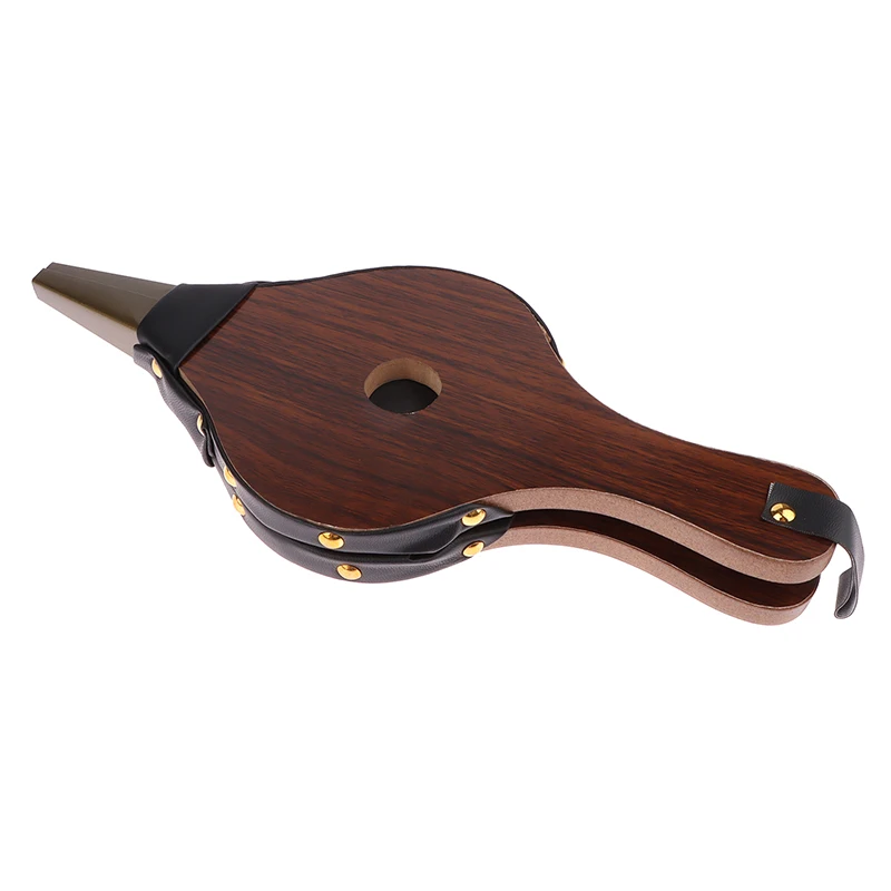 1 pz ventilatore ad aria fatto a mano e Mini manuale in legno Vintage per camino Barbecue soffietto antincendio cucina all'aperto Picnic campeggio