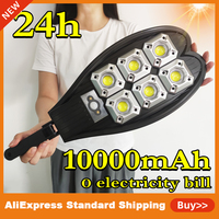 10000mAh Solar Lamp Outdoor Powerful Solar Outdoor 168 LED Light Sunlight Garden Lamp Street Light With Motion Sensor Remote