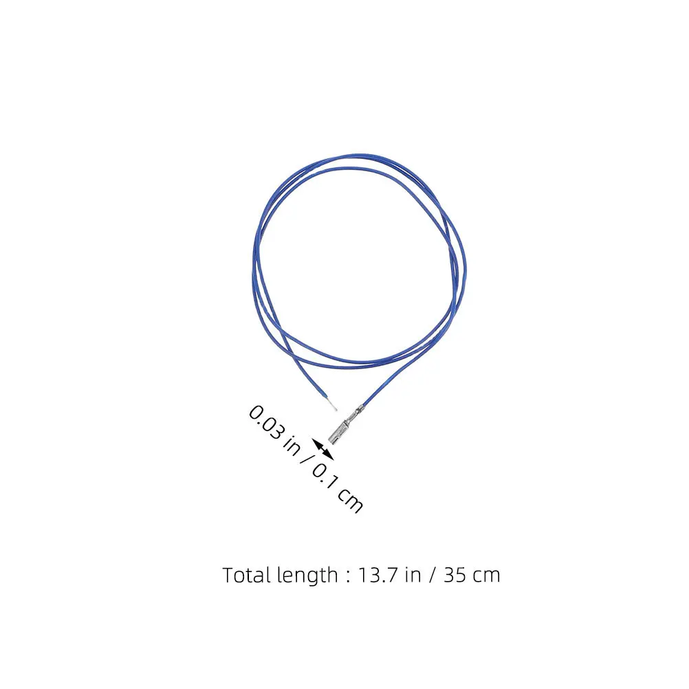 4Pcs Turntable Phonograph Head Wire Set Replacement Copper Lead Wire for Stereo Headshell Stable Clear Sound Accessory