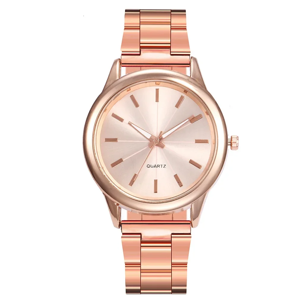 Luxury Watch Women Quartz Watches Gold Stainless Steel Fashion Women\'s Casual Dial Watches Ladies Bracele Clock Reloj Mujer